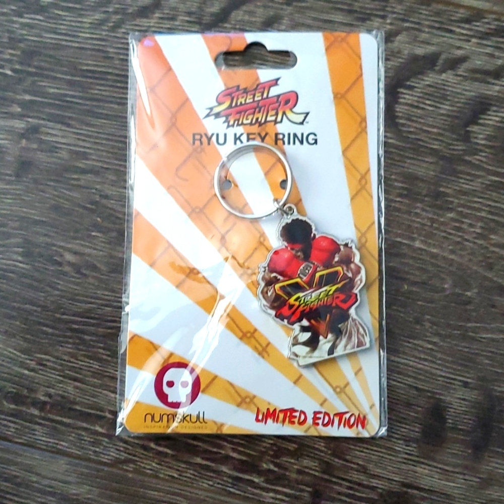 Street Fighter RYU Limited Edition Keychain SEALED